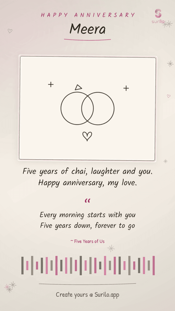 Card: Meera (Anniversary)